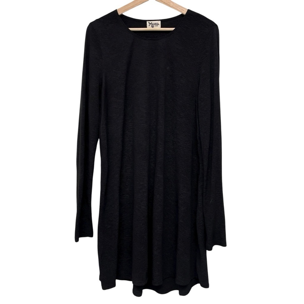 Show Me Your Mumu Toby Black Long Sleeve Women's Dress Size Large